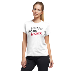Koszulka Escape Room Breaker damska biała